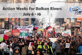 Die Aktionswochen für Balkanflüsse finden in acht verschiedenen Balkanstaaten statt.